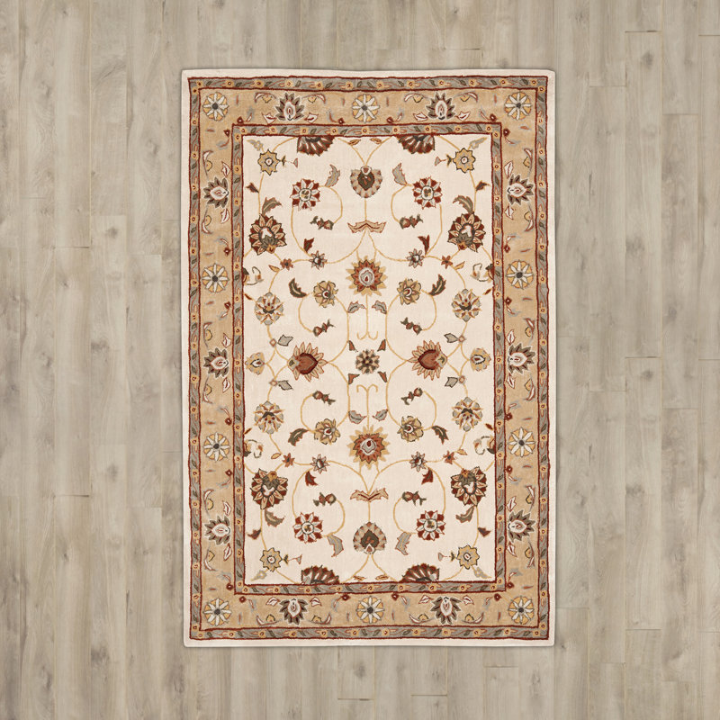 Brickhill Total Performance Hand Hooked Performance Oriental Rug, Rectangle 3' x 5'