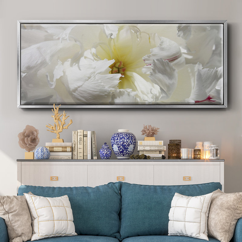 Breathless II- Framed Canvas, 20" H x 50" W