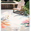 Alizayah Oriental Vinyl Machine Printed Area Rug-1565747533