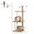 307.34cm H Cat Tree