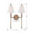 Hiltner 2 - Light Dimmable Armed Sconce-452411173
