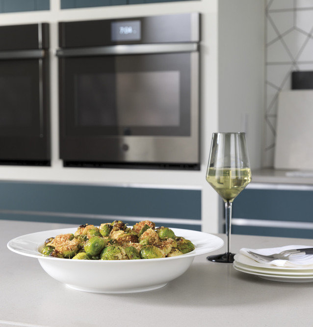 GE Profile Smart Appliances Built-in 26.75" Self-Cleaning Convection Electric Double Wall Oven