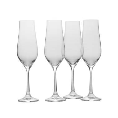Mikasa Grace Flute Champagne Glass, Set of 4
