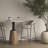 Burkeen Upholstered Counter Stool with Metal Frame-1872652698-1872652696