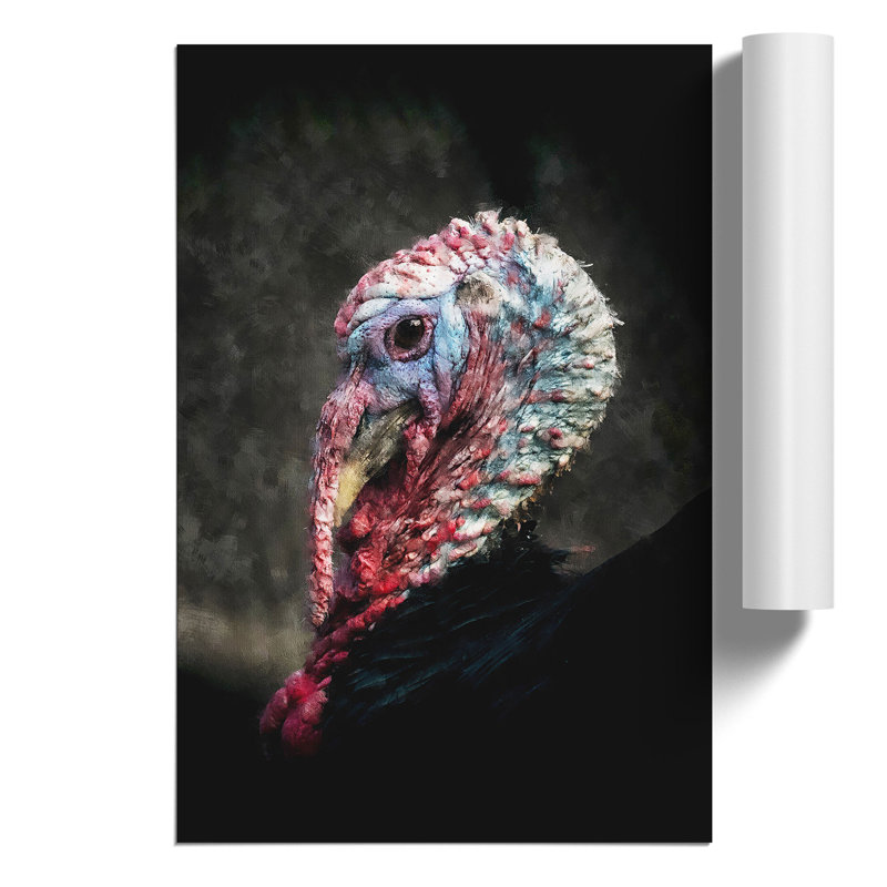 Turkey Bird - No Frame Print, 59cm H x 42cm W x 0.1cm D