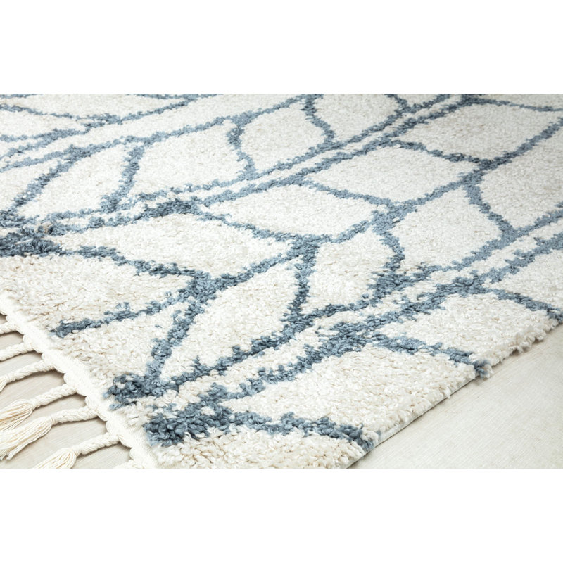Tapis géométrique Colletti Bennett, Rectangle 2 pi 6 po x 4 pi