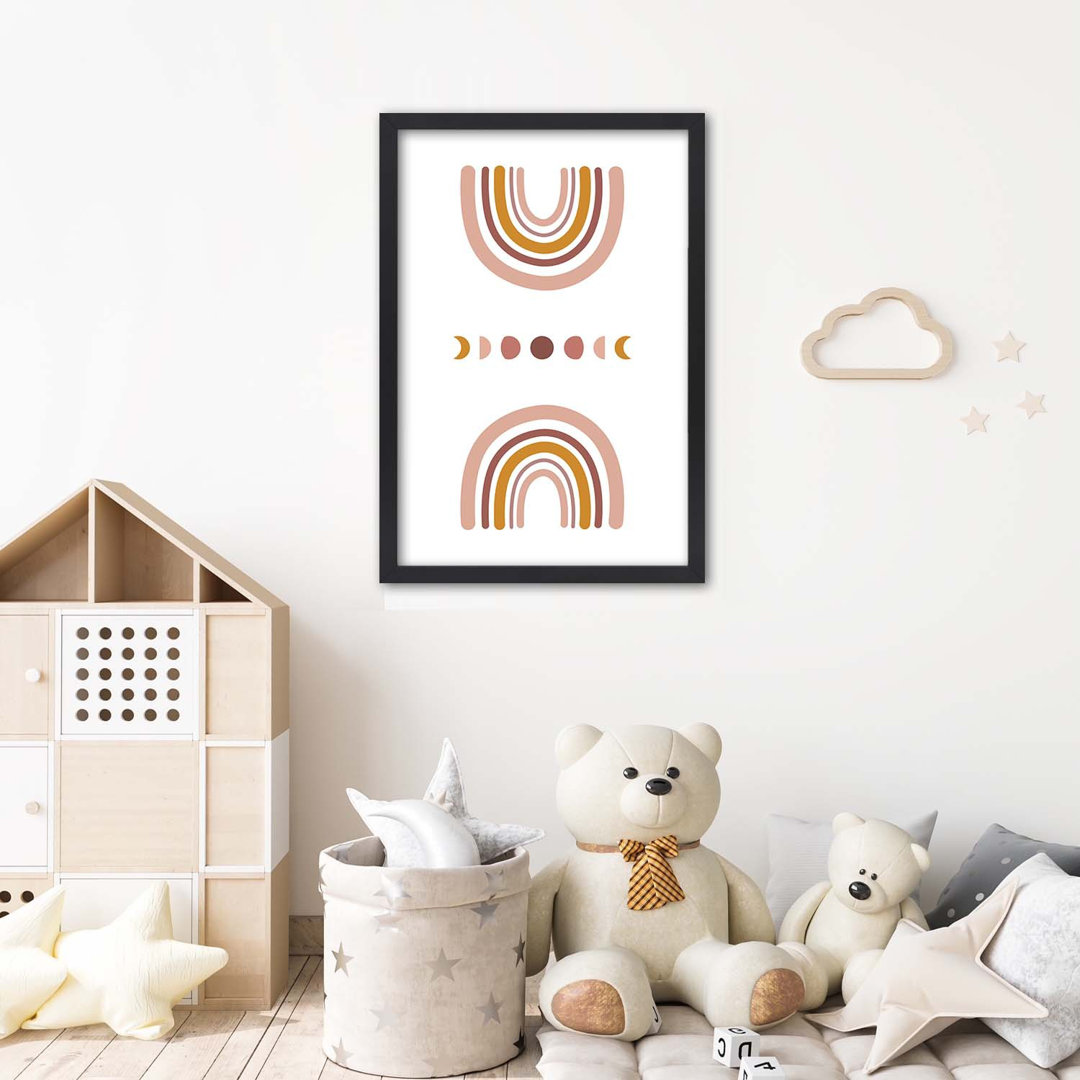 Gerahmtes Poster Rainbow