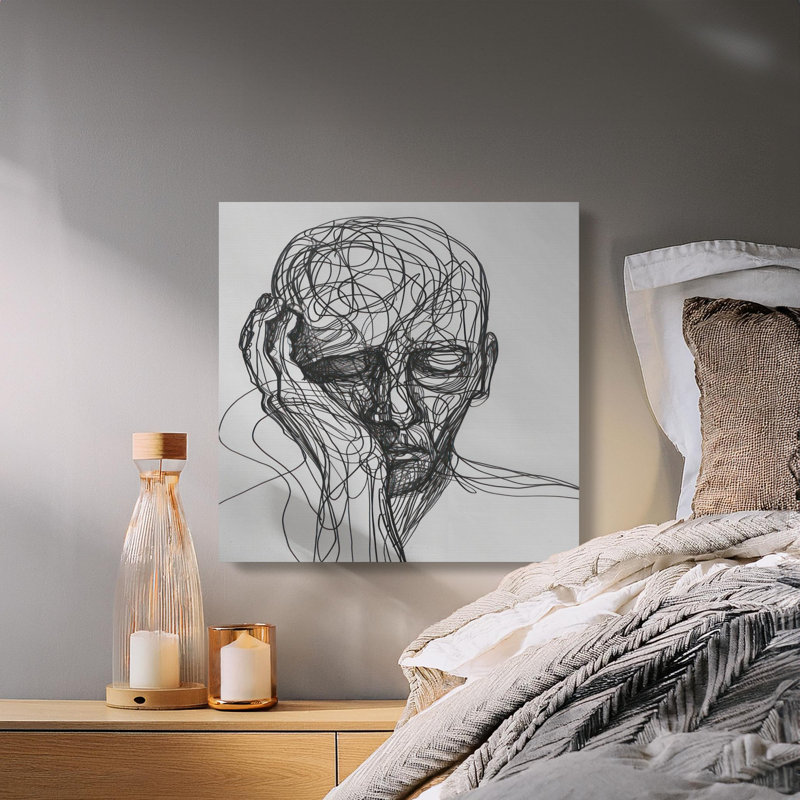 1 Piece Wrapped Canvas Wall Art Set, 50.8 cm H x 50.8 cm W