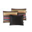 Housse de lit de jour 6 pièces, motif réversible à rayures multiples, matelas simple, housse, chute de 15 po, 3 taies décoratives, coussin décoratif, lavable à la machine, facile à nettoyer