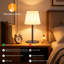 Lampe de table sans fil à DEL avec RVB et blanc chaud, lampe d'extérieur rechargeable à intensité variable, lumière IP65 à piles pour le patio, la salle de bain et l'intérieur - Conception portable et détachable