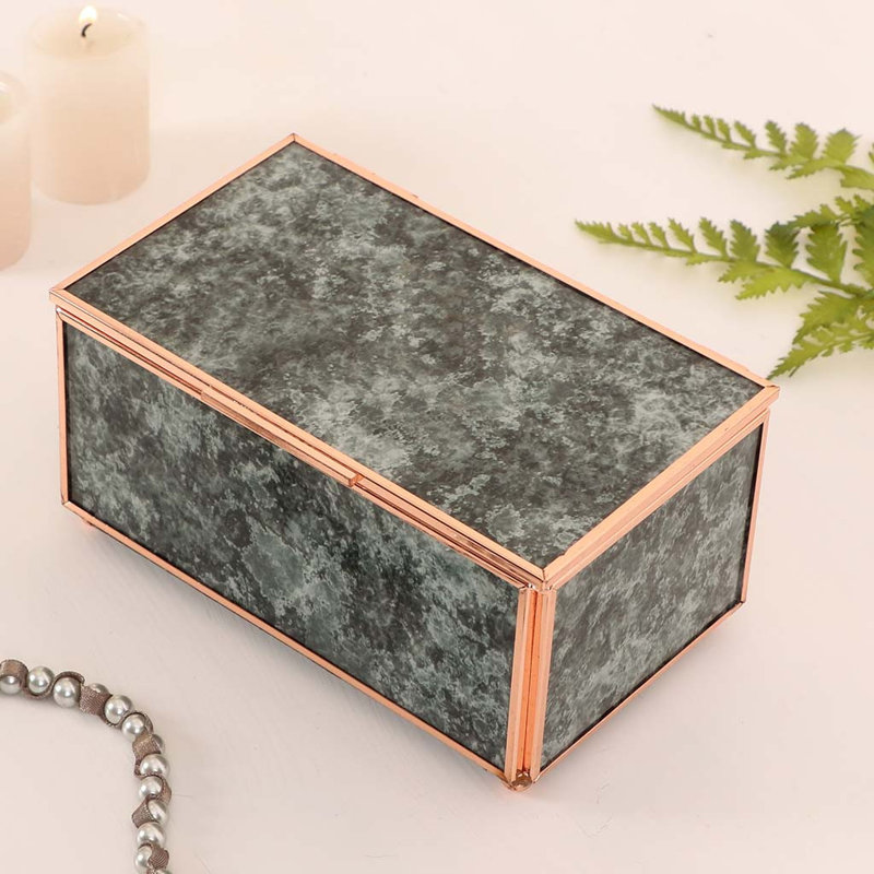 Metal Accessory Box + Mirror