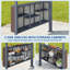 8 Ft. W X 6 Ft. D Professional Grill Gazebo with Aluminum-Plastic Panels & Integrated Storage – All-Weather Outdoor Kitchen Solution