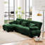Canapé Cloud, canapé en chenille avec coussin lombaire et coussin décoratif pour le salon-971682080-971682092