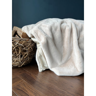 Marilynn Faux Fur Throw Blanket
