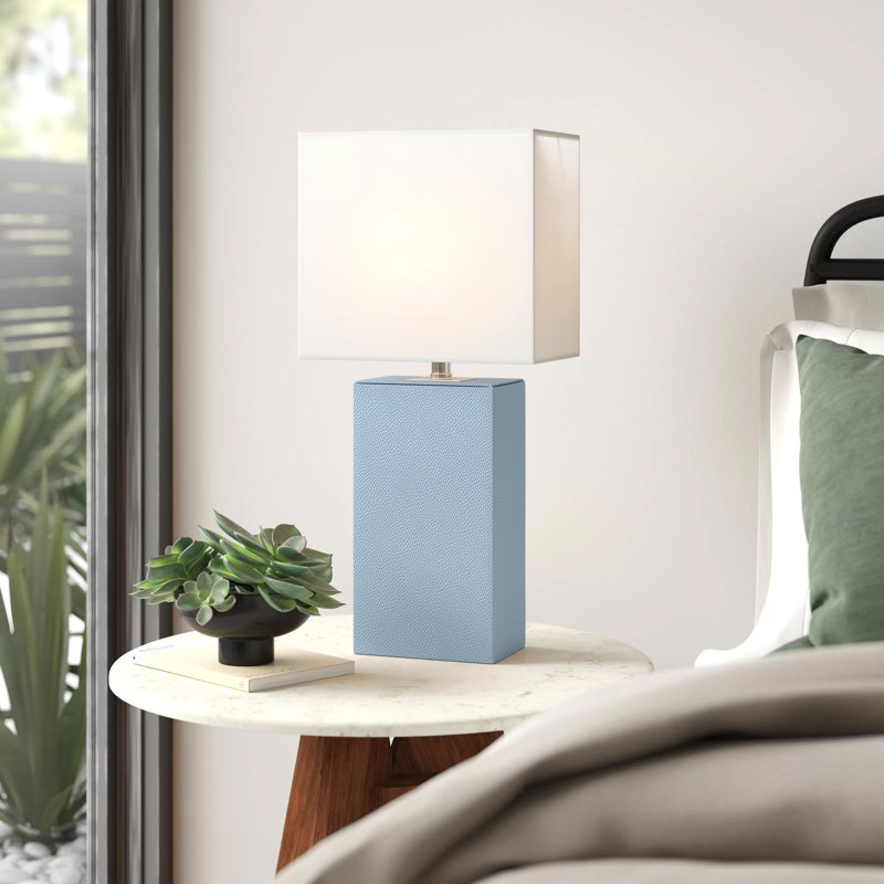 Lampe de table 21 po Jackson, Pervenche, Oui