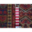 Tapis en laine pure noué à la main 10 pi 4 po x 21 pi bleu Beshir afghan antique 0218558FD5AF49F9B8F31B38B2EA4A4E