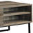 Oak & Black Finish Coffee Table