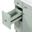 Armoire de meuble-lavabo 24 po avec lavabo en céramique, 2 tiroirs, 1 porte-1426227253