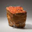 Vanadinite Crystal Cluster On Matrix from Mibladen, Atlas Mountains, Kh©Nifra Province, Morocco