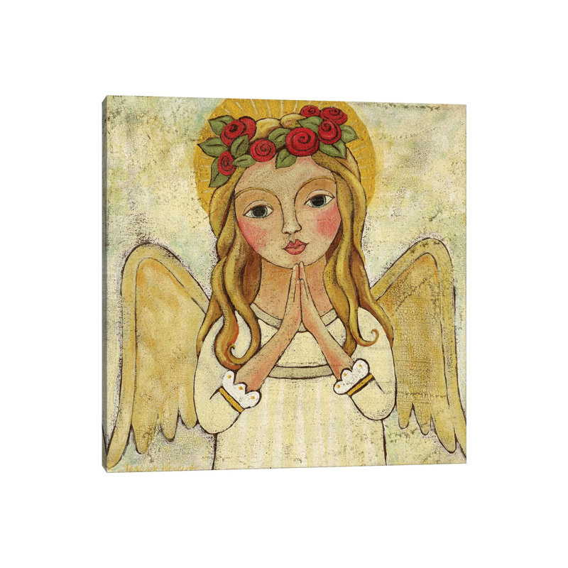 Angel Of Purity by Teresa Kogut - Wrapped Canvas Gallery-Wrapped Canvas Giclée, 66.04 cm H x 66.04 cm W x 3.175 cm D