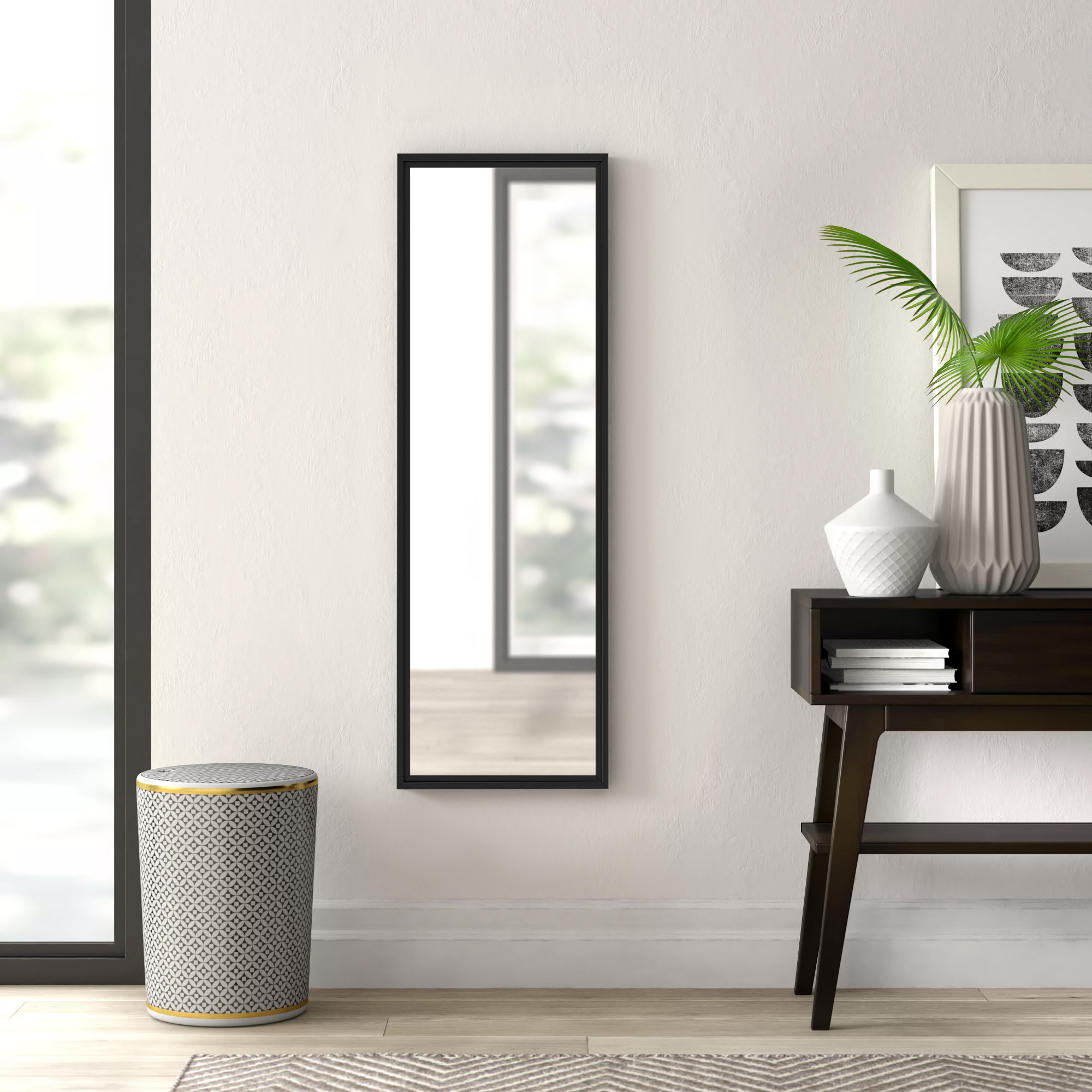 Mercury Row® Loeffler Modern & Contemporary Accent Mirror & Reviews