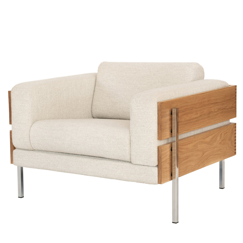 Forum Armchair, Orsetto Chalk Boucle