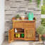Solid Wood Potting Bench