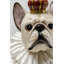 White King Dog Figurine