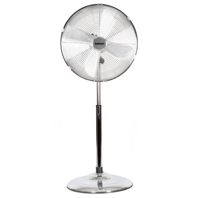 Igenix 16 Inch Pedestal Fan Chrome