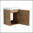 18"Floating Bathroom Vanity With Ceramic Sink-628183677