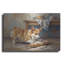  «Pembroke Welsh Corgi In The Kitchen» par Rich Monet, art mural en métal, 24 po x 16 po-1275692098