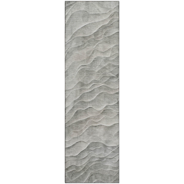 Premium Machine Washable Harjo AMF1614 Waves Rug