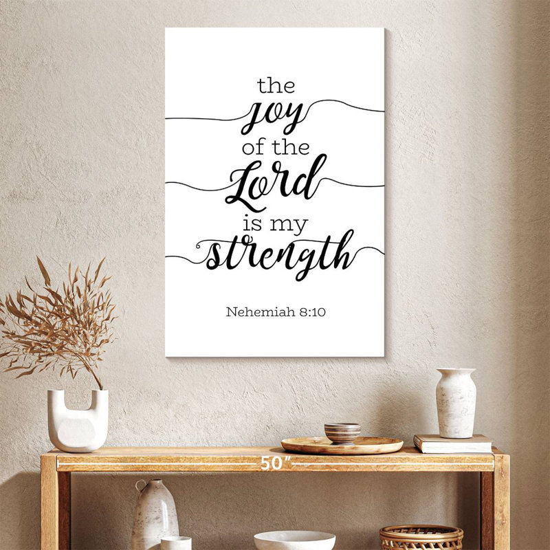 «Joy Of The Lord», H 39 po x l 26 po