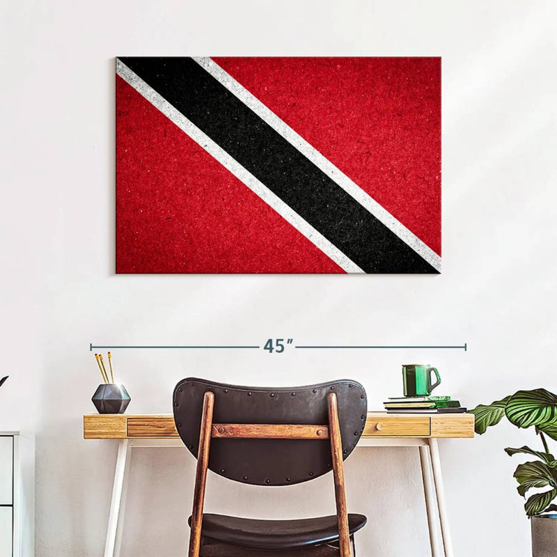 Borges Trinidad And Tobago National Flag, 26" H x 39" W