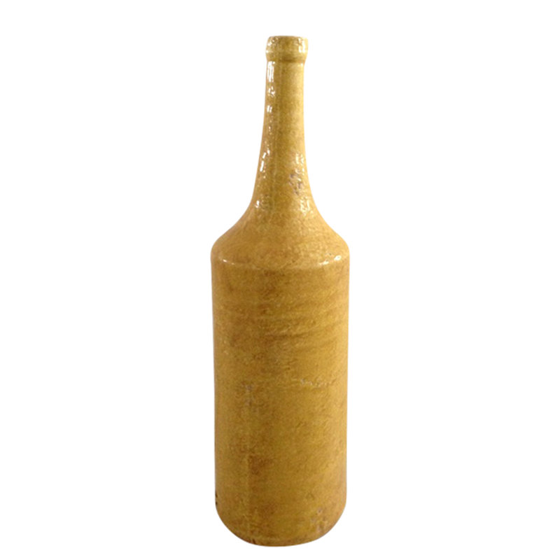 Bouteille décorative, H 21,65 po x l 5,5 po x P 5,5 po