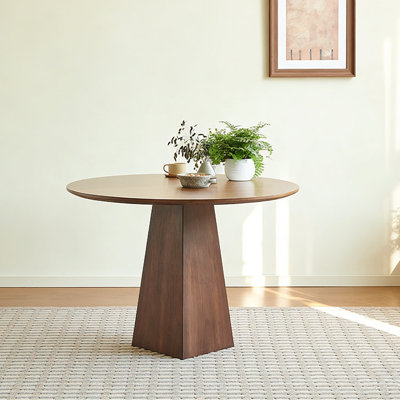 Solid Wood Round Dining Table