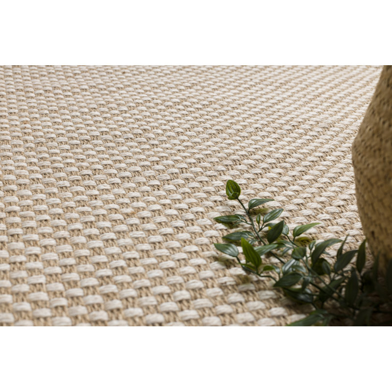 Penwortham Jute / Sisal Flatweave Area Rug, Rectangular 120 x 170cm