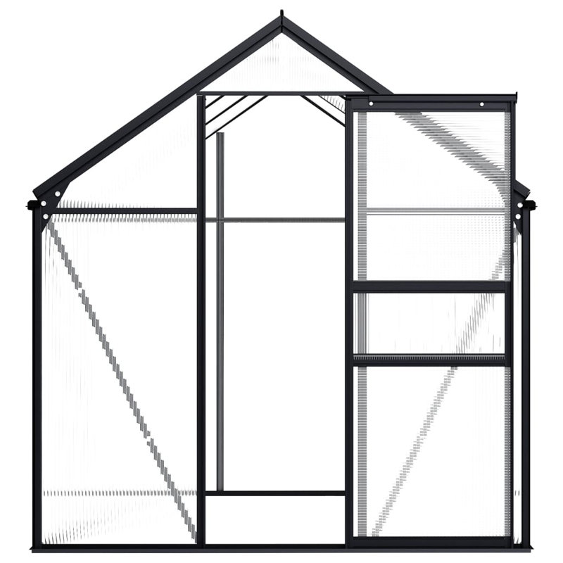 74.8' W x 74.8' D Hobby Greenhouse, 76.8cm H x 74.8cm W x 74.8cm D