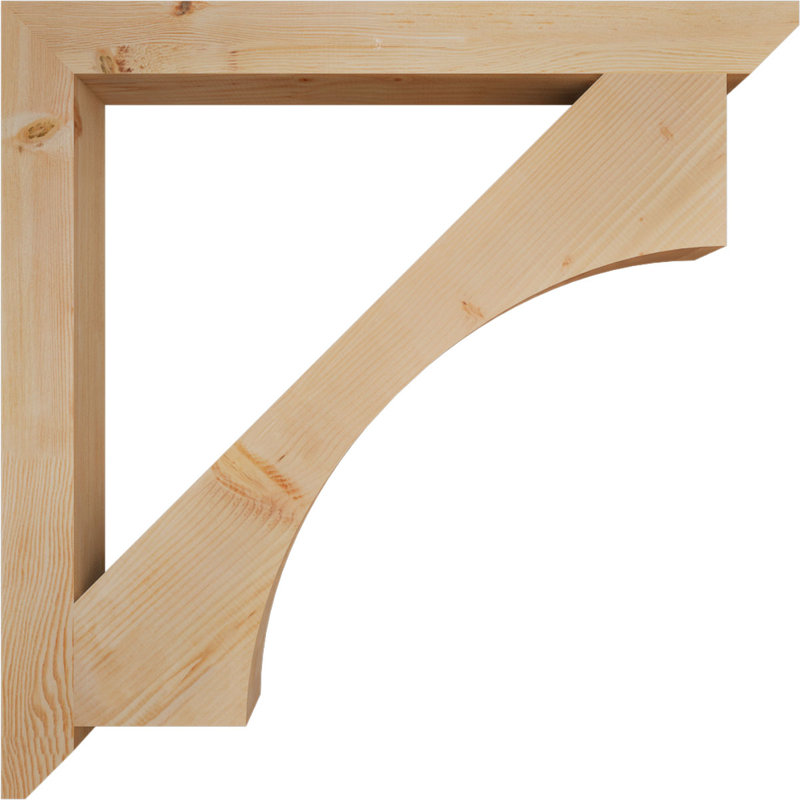Support à lattes l 3 3 po x P 44 po x H 44 po Westlake, Sapin de Douglas, H 44 po x l 3,5 po x P 44 po