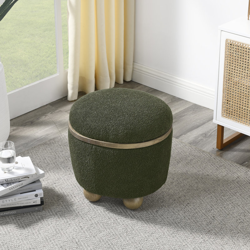 Round Storage Stool