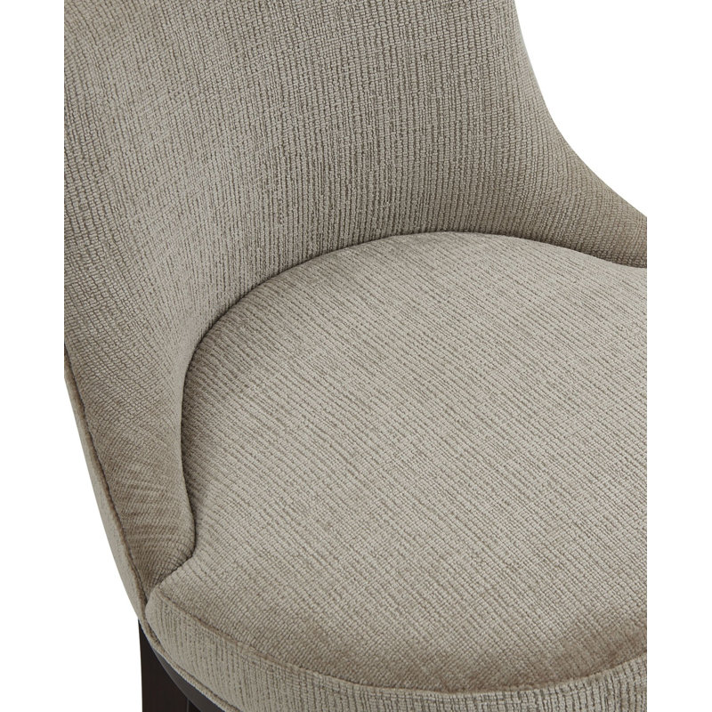 Tabouret de bar en chenille taupe Lucia, Taupe, 2, Tabouret de bar (siège d'une hauteur de 29,4 po)