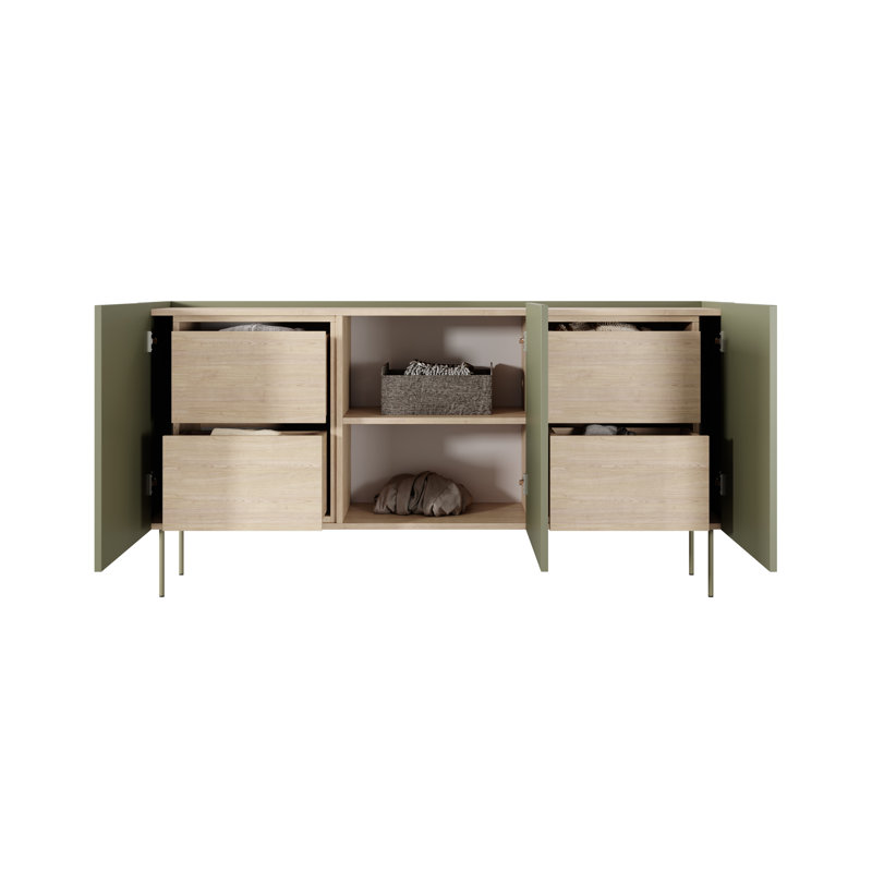 Cashious 170cm Sideboard, Olive