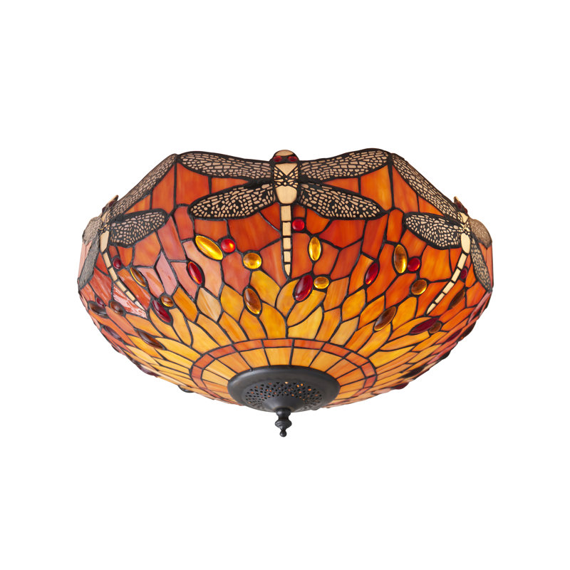 Paturi Flush Mount, Red