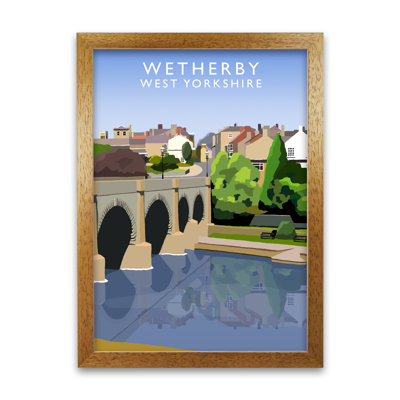 Wetherby West Yorkshire by Richard O'Neill - Single Picture Frame Print