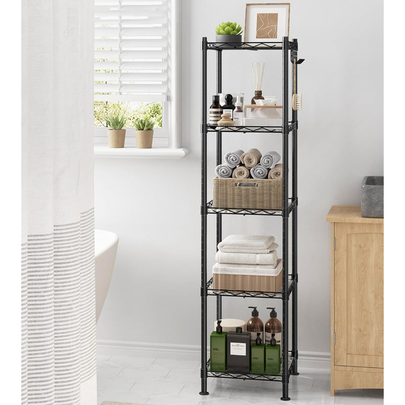 Steel Freestanding Bathroom Shelves
