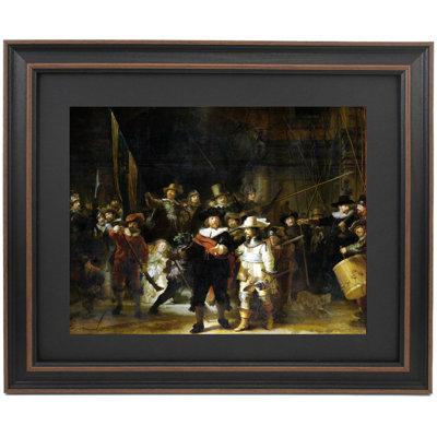 The Nightwatch de Rembrandt | Reproduction encadrée