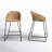Kyle Counter Stool with Metal Frame