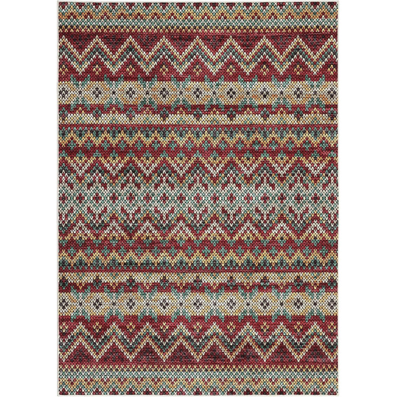 Floral Washable Rug for Hallway, Kitchen, Laundry, Non-Slip, Thin, Soft, Long Bedroom Rugs., Rectangle 9' x 12'