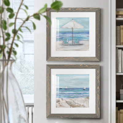 Gulf Shores II - ensemble de 2 peintures