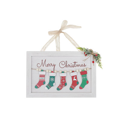 Plaque murale Merry / Stocking